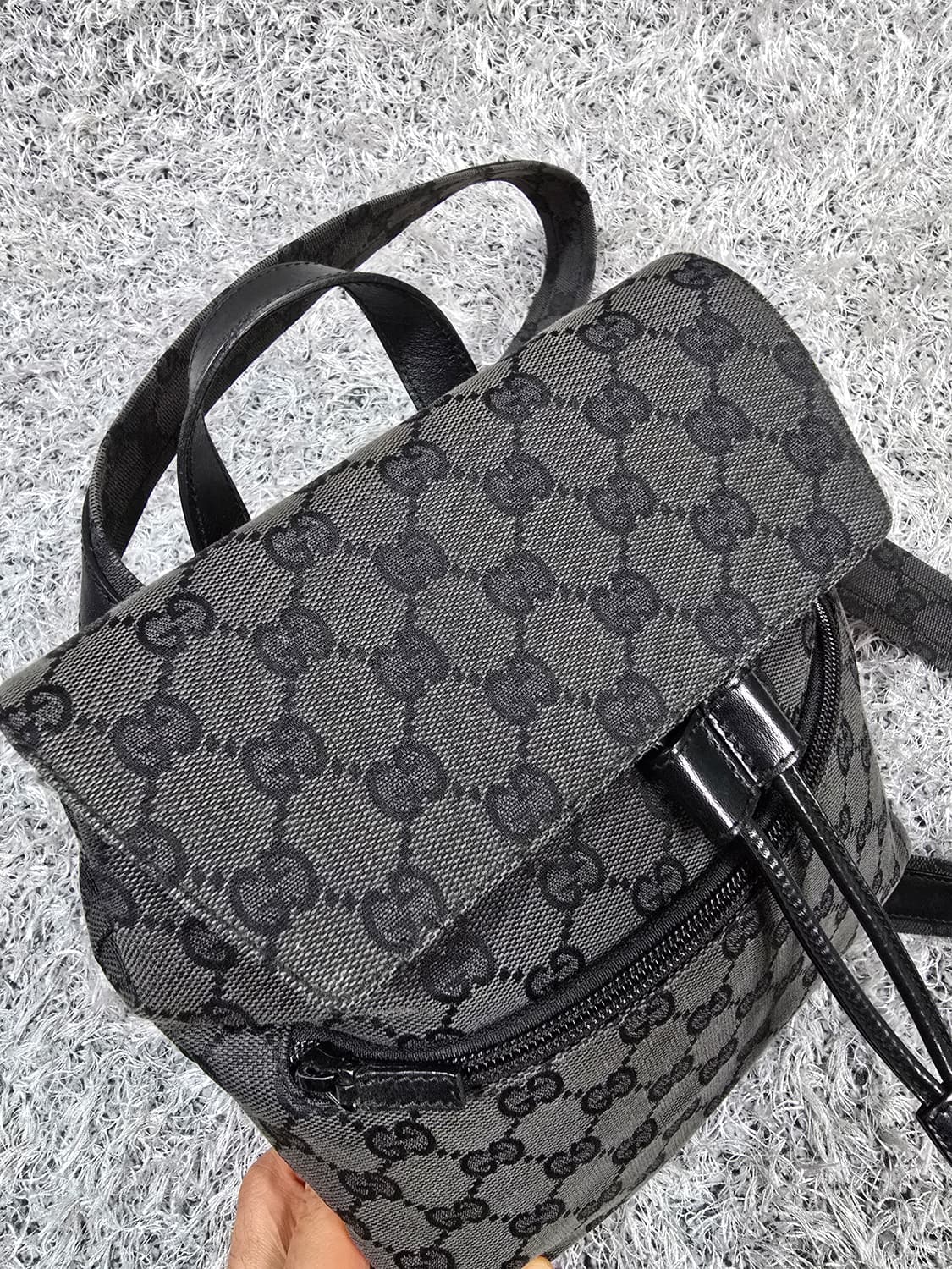 구찌 GG 캔버스 백팩 스몰 상품이미지6