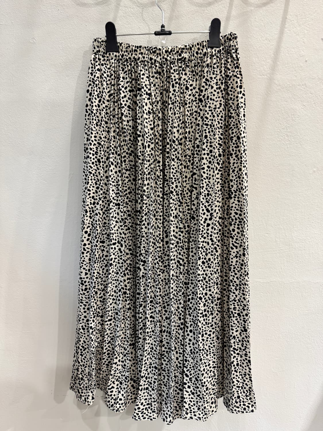 japan vintage 불규칙 도트 주름SK 상품이미지1