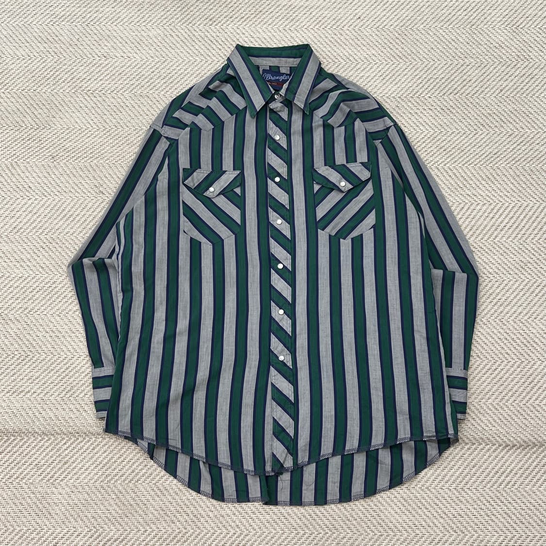 랭글러 스트라이프 셔츠 r3213 상품이미지1