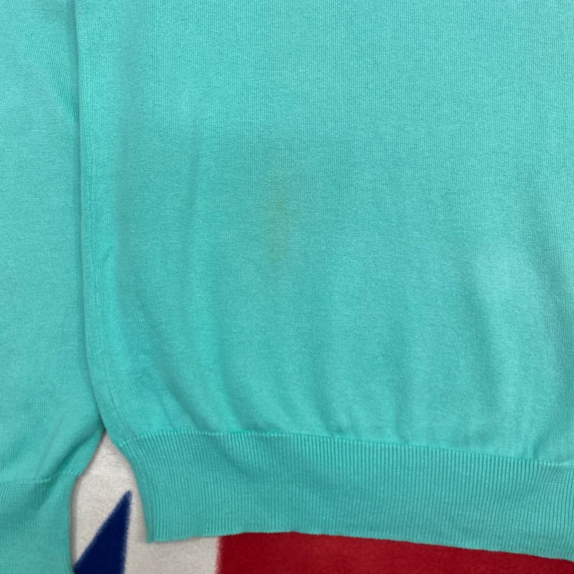 폴로 하프집업 니트 S 상품이미지3