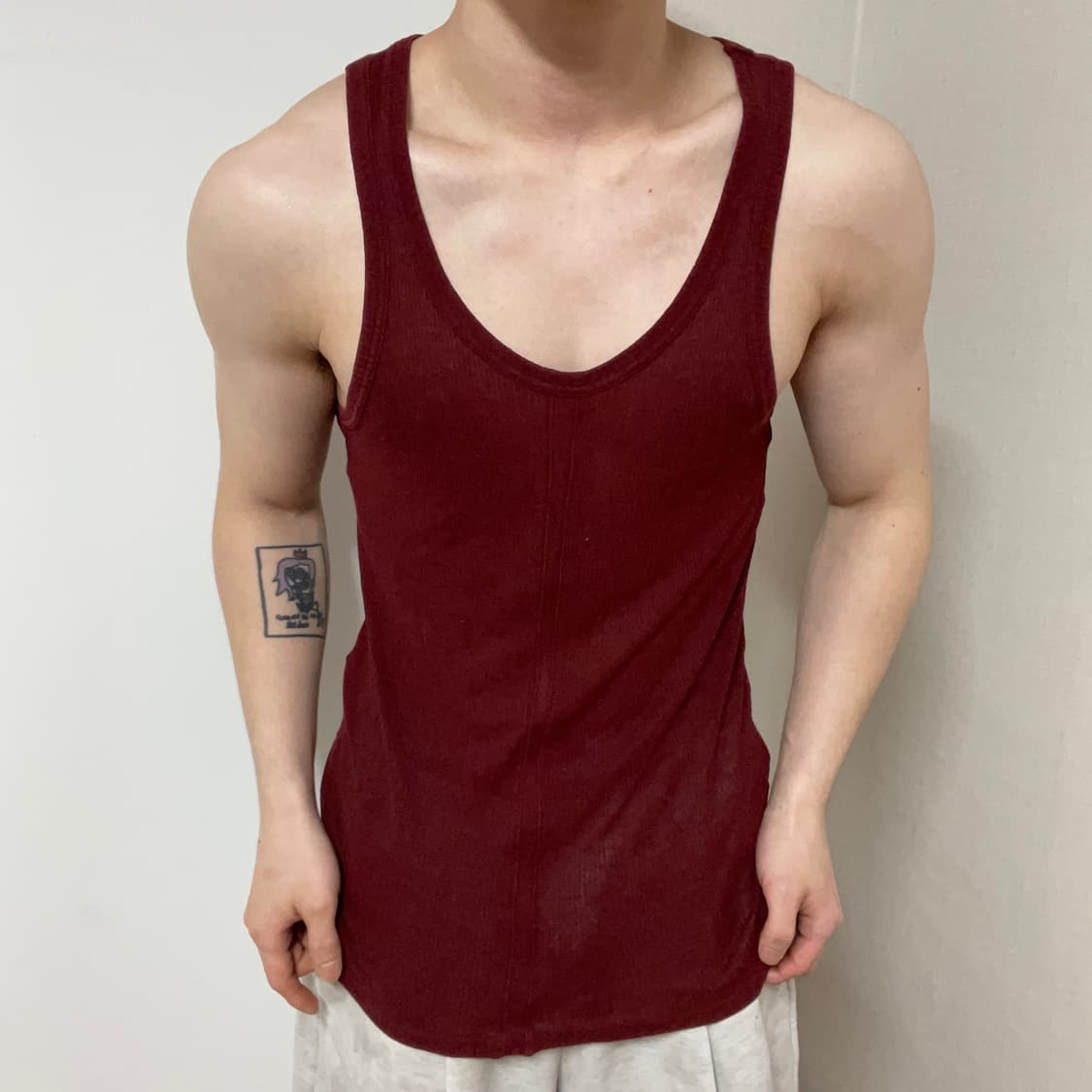 JULIUS 09S/S RIB TANK TOP 상품이미지2