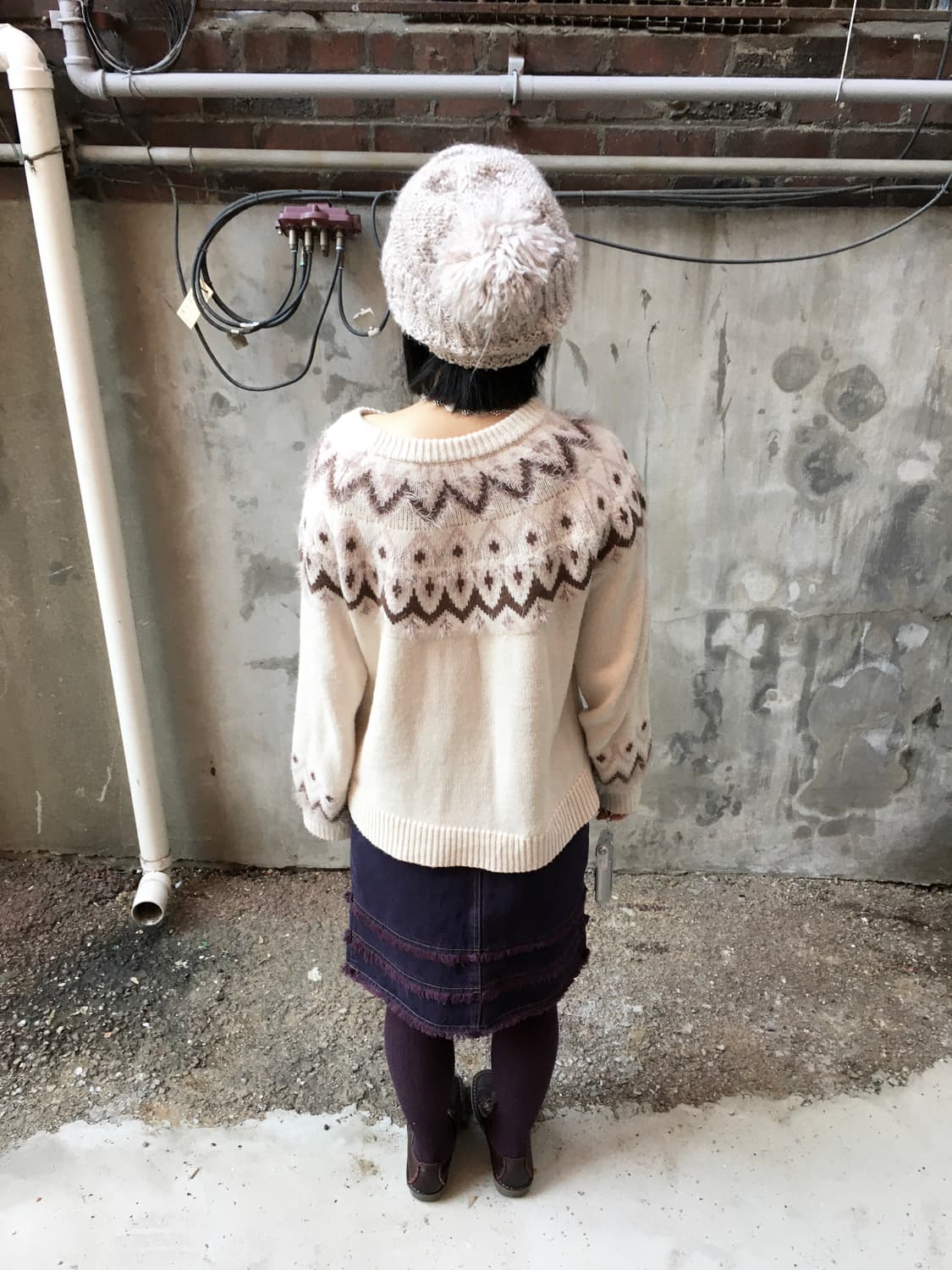 Ciao panic knit sweater 상품이미지3