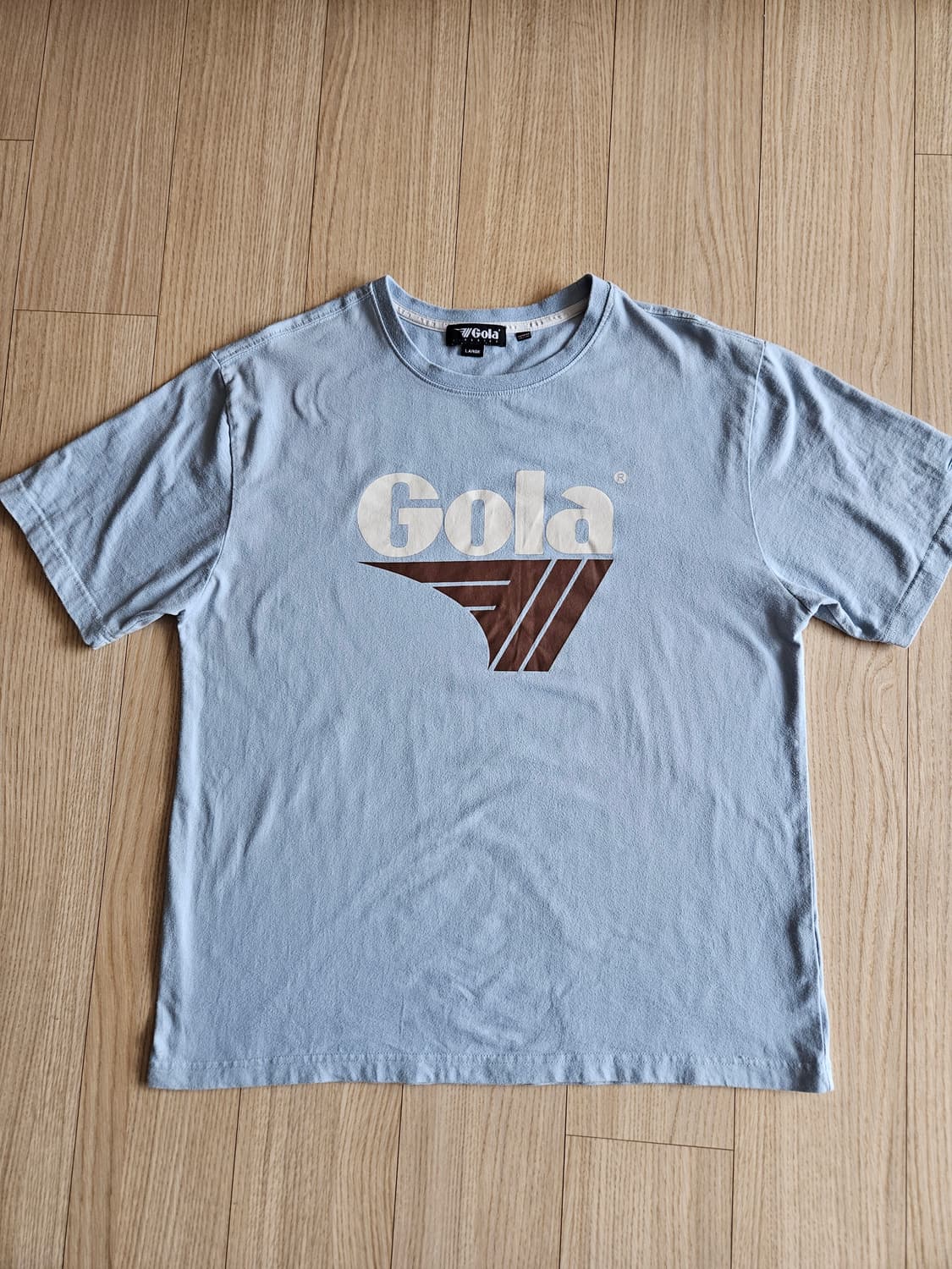 골라 Gola 반팔 티셔츠 하늘색L 상품이미지1