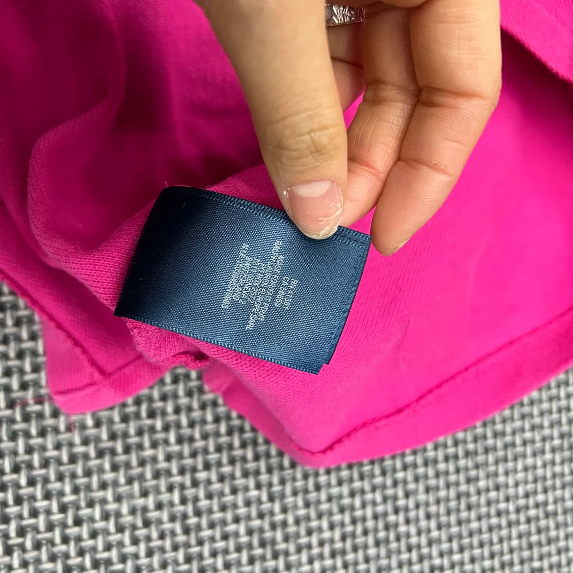 착샷O 폴로 핫핑크 빅포니 카라티 상품이미지3