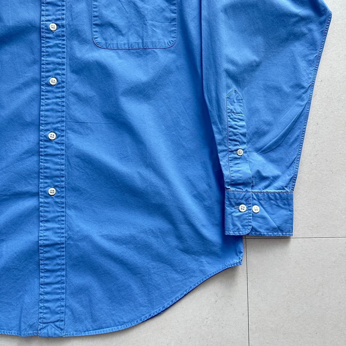 90s 폴로 랄프로렌 더 빅 셔츠 블루 (The Big Shirt) 상품이미지3