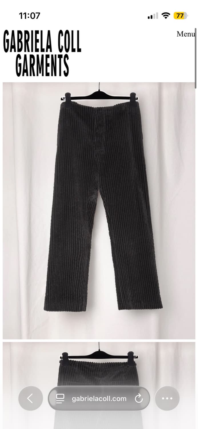 2) no.205 gabriela coll garments 코듀로이 팬츠 상품이미지1