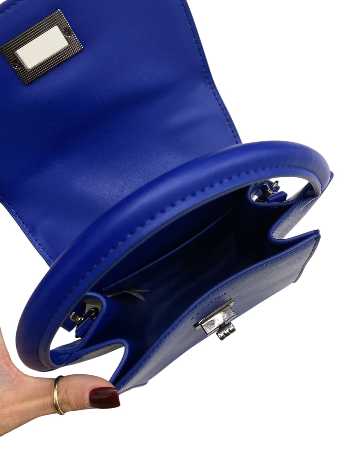 베네통 로얄블루 토드백 3way 상품이미지3