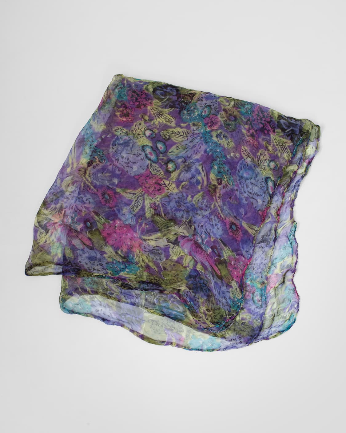 India made Flower Scarf 상품이미지4