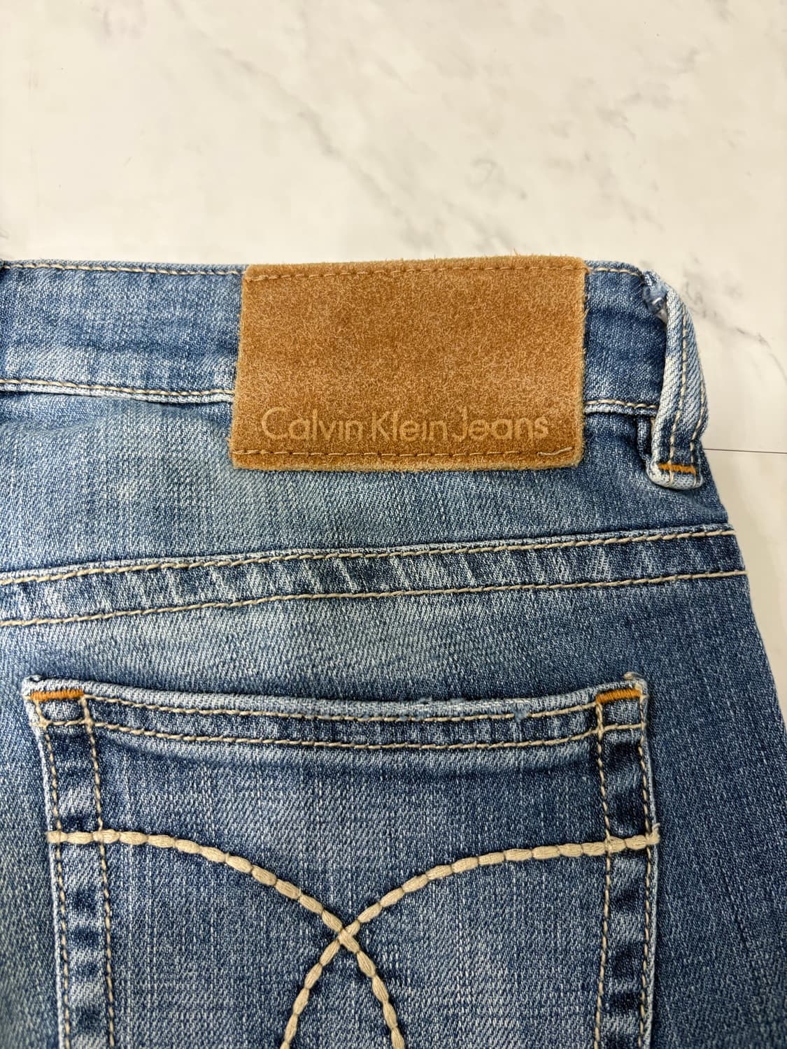 calvin klein y2k lowrise denim pants 상품이미지5