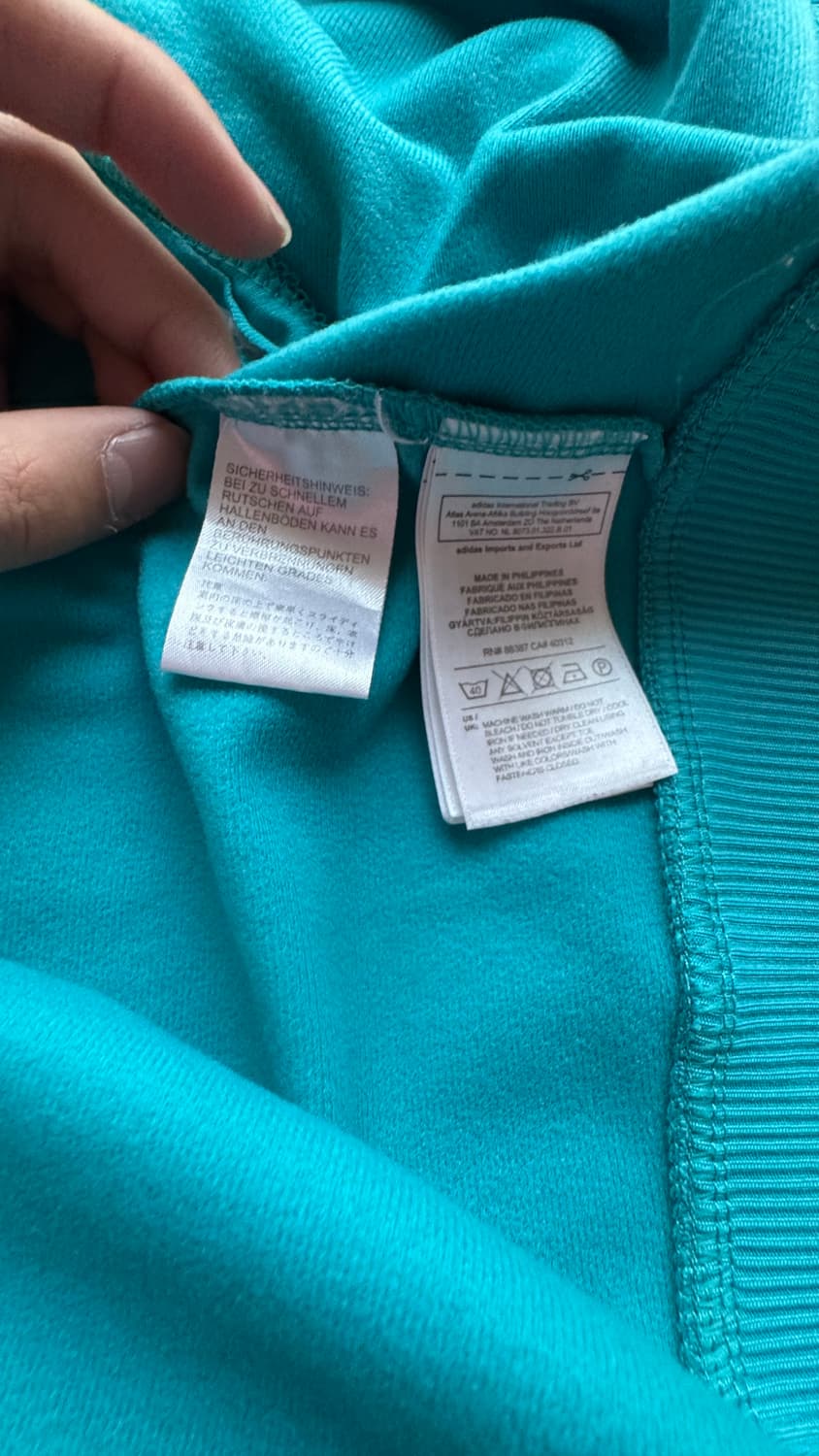 아디다스 파이어버드 트랙탑 하늘색 s 상품이미지9