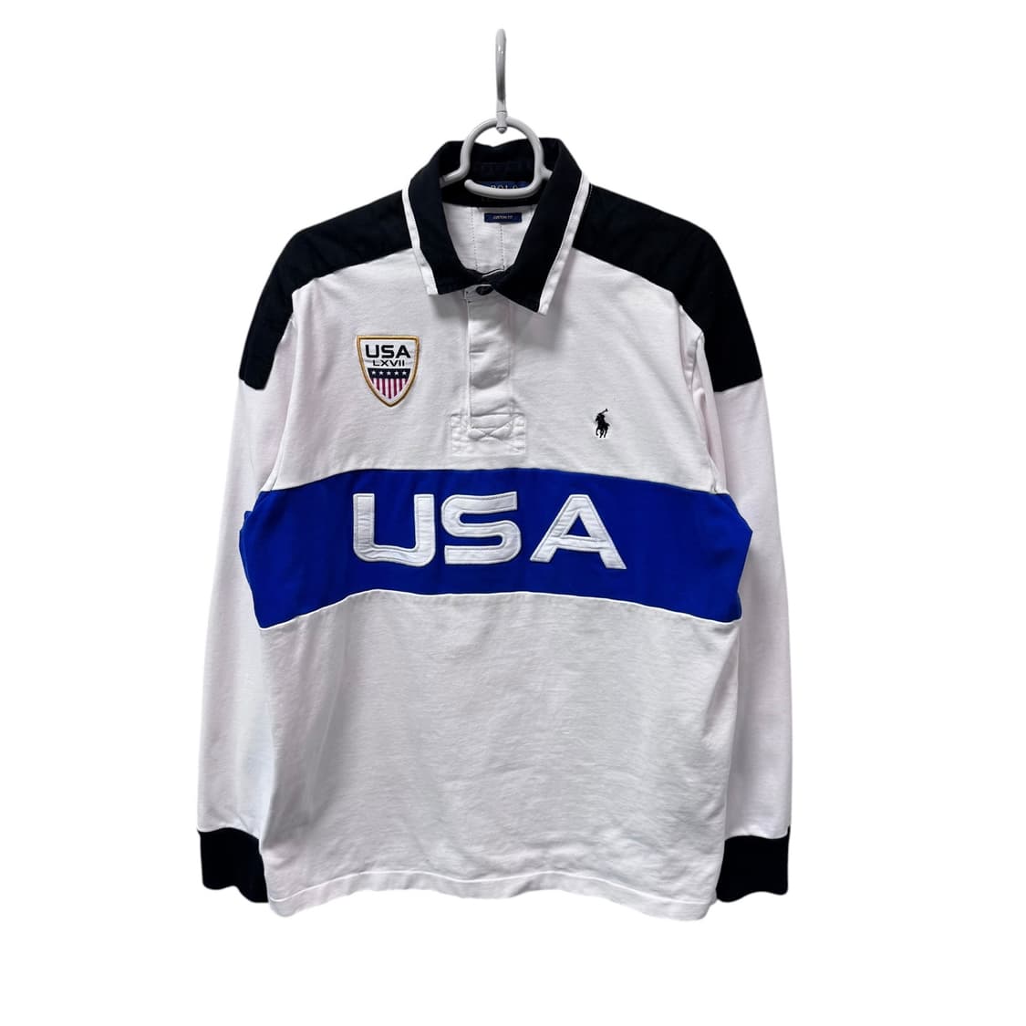 신형 폴로 랄프로렌 USA 빅로고 럭비티 상품이미지2