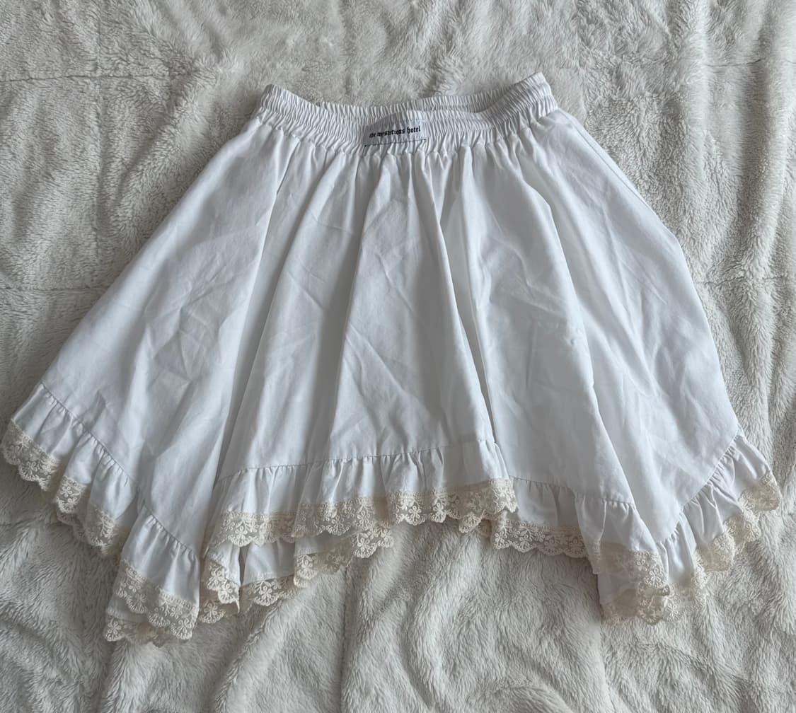 더미스테리어스호텔 레이스 스커트 상품이미지5