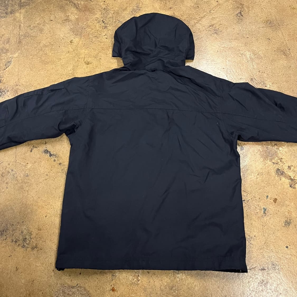 [정품/XS] 노스페이스 블랙 후드 바람막이 자켓 b10 상품이미지4