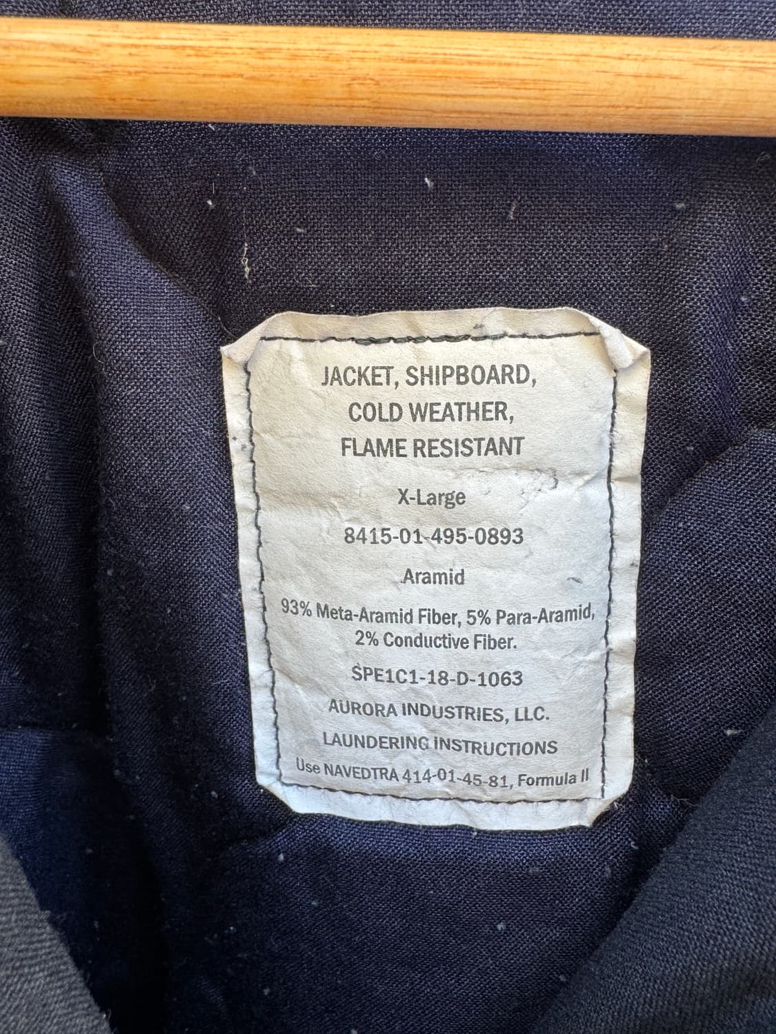 USN 미해군 쉽보드 자켓 / 파카 (XL) 상품이미지6