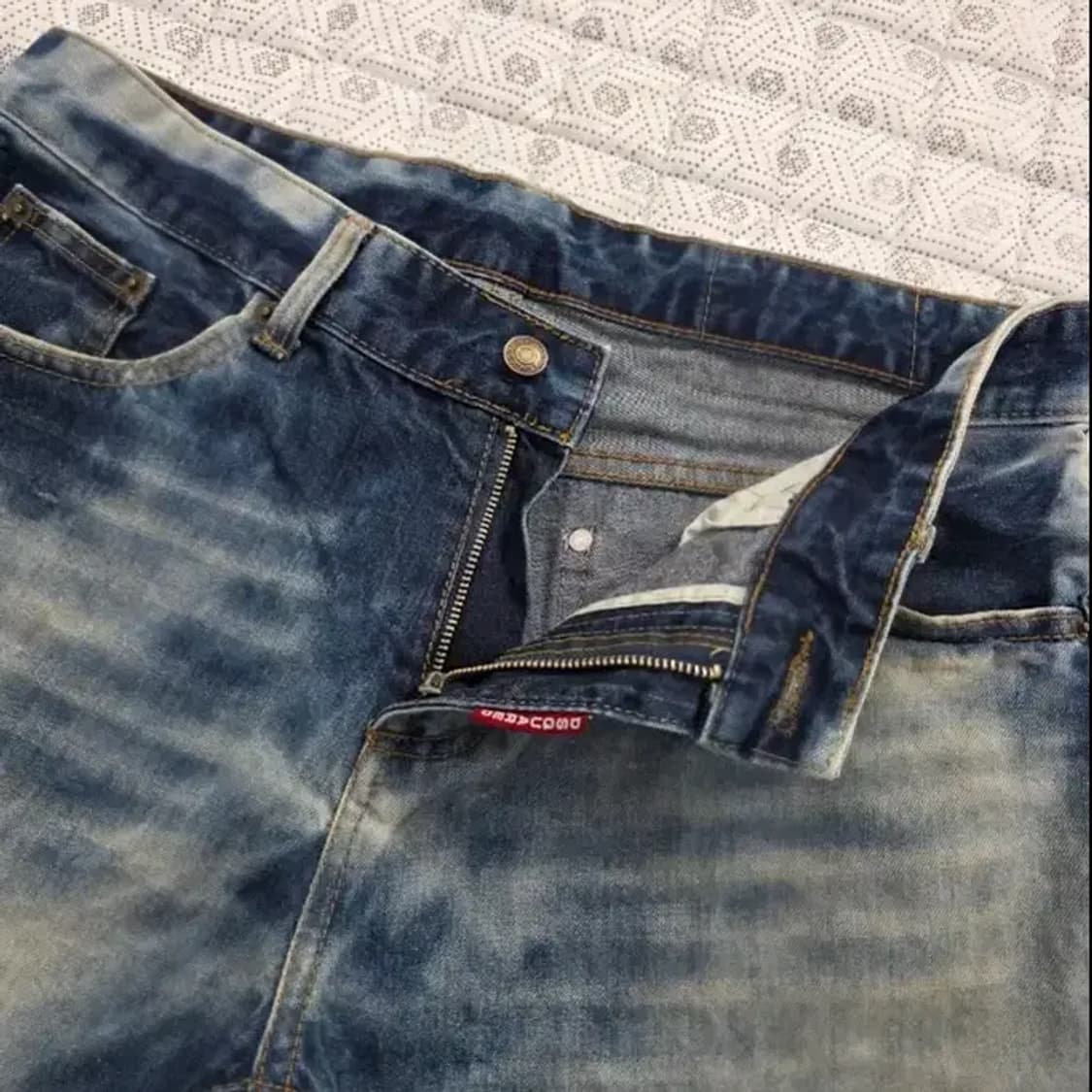 디스퀘어드2 남성 워싱 데님 반바지 34 상품이미지5