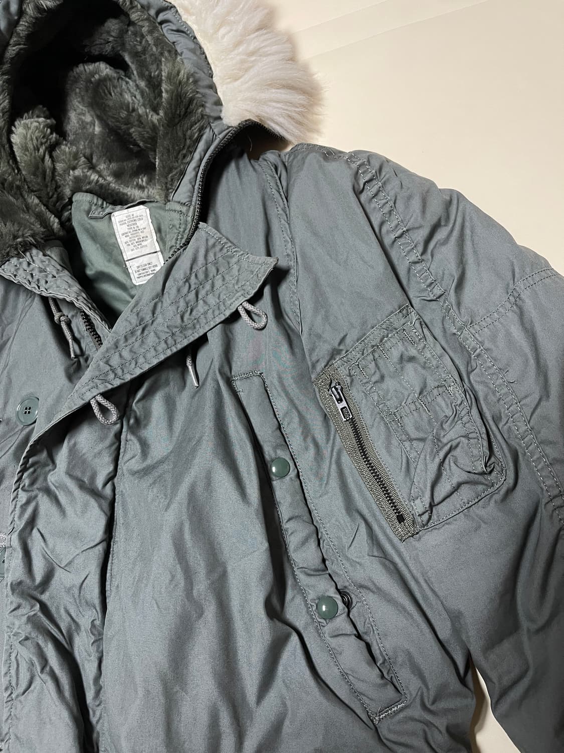 90‘s U.S Air force N-3B Extreme Cold 상품이미지3