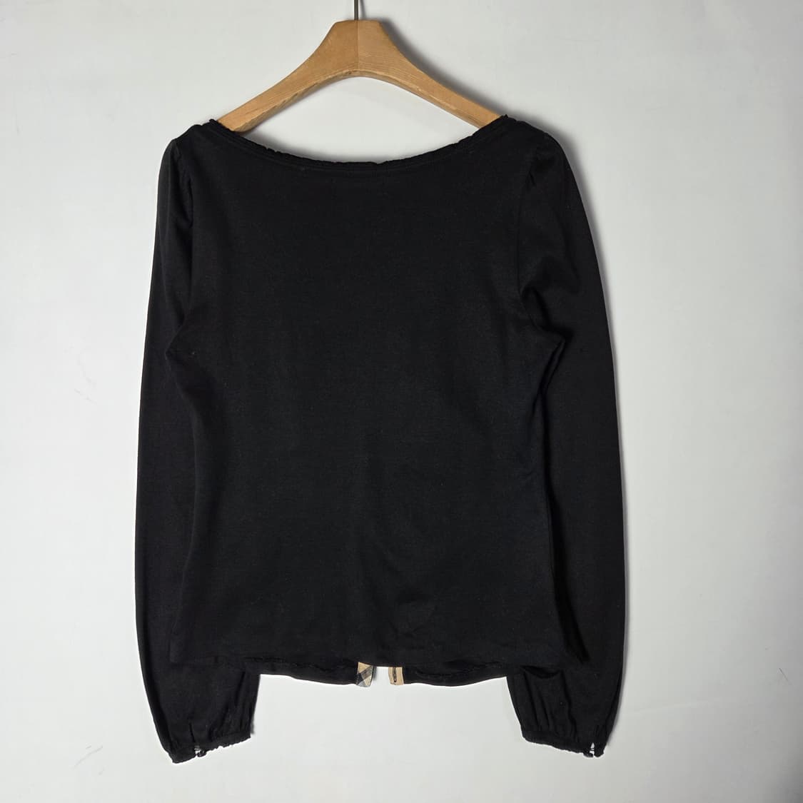 [Burberry] 버버리 블루라벨 셔링 버튼업 긴팔 가디건 상품이미지2