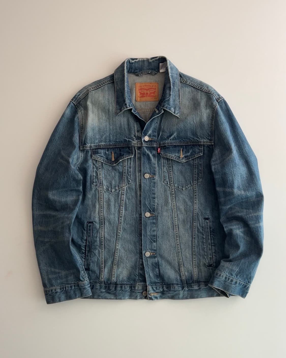 리바이스 빈티지 데님 자켓 XXL 상품이미지1