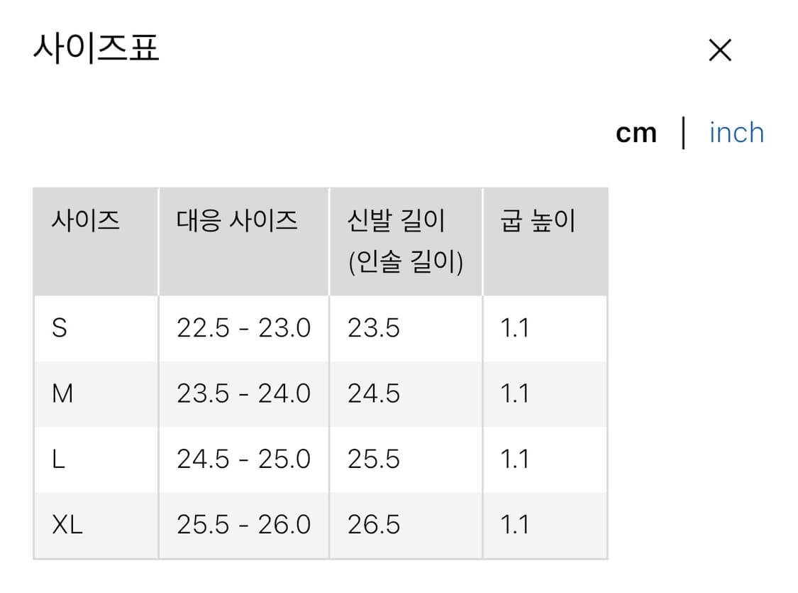 유니클로 내로우 스트랩 샌들 블랙 M사이즈 상품이미지2