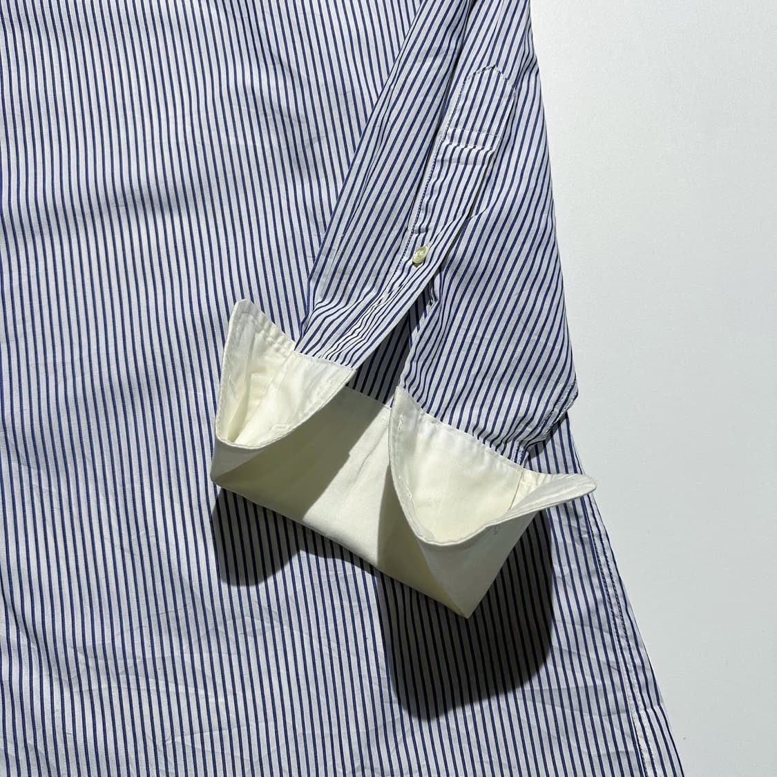 ️버버리 와이드 커프스 스트라이프 셔츠 상품이미지9