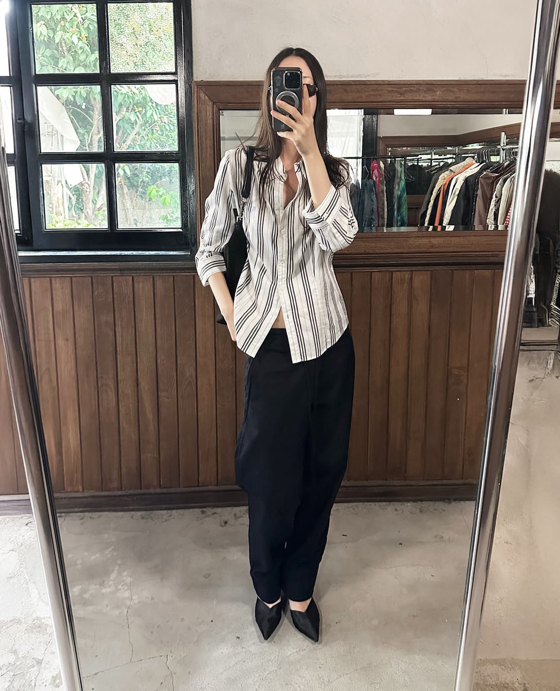 Y'S cotton cropped pants 상품이미지2