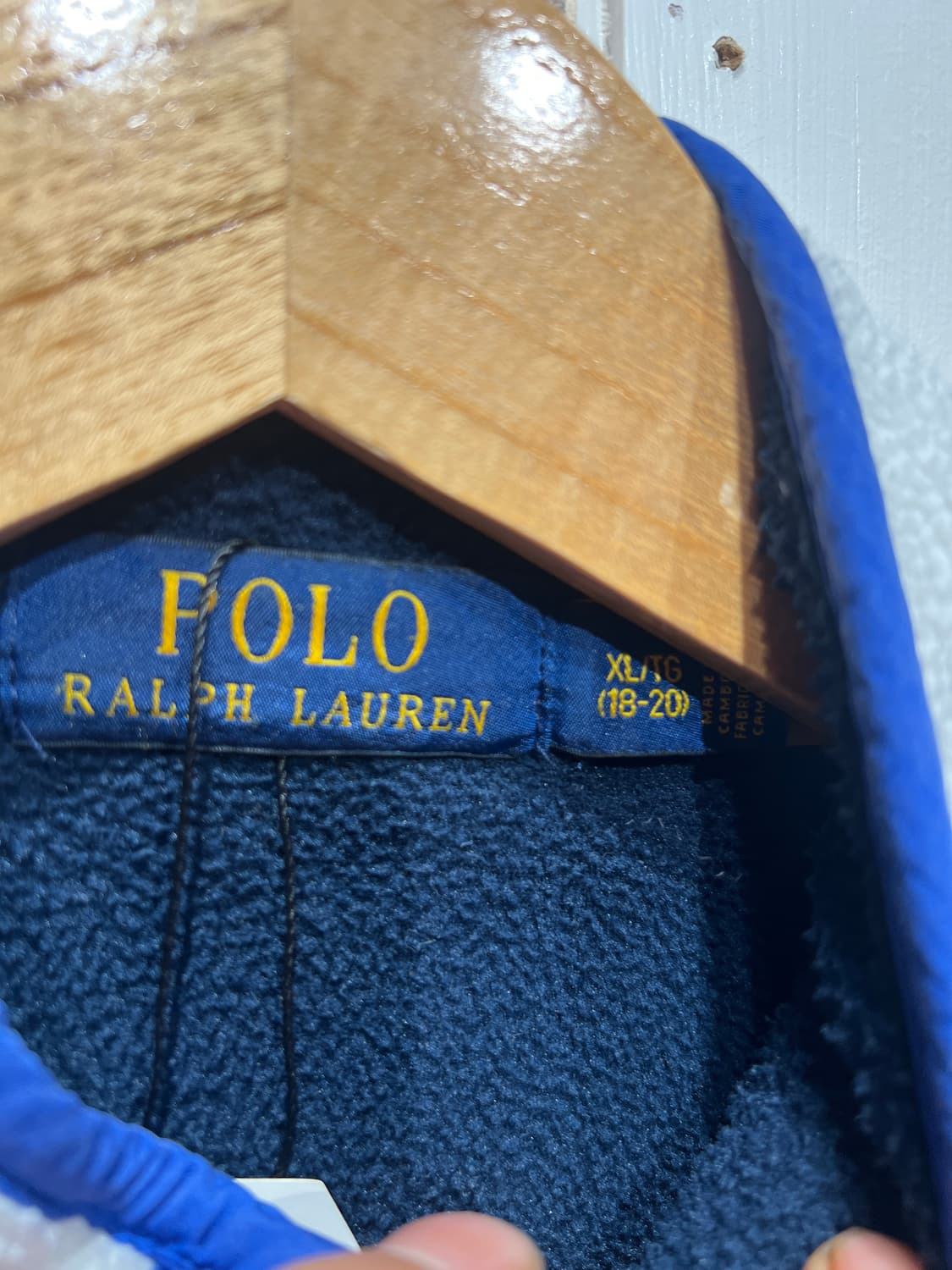 폴로 랄프로렌 반집업 플리스 자켓 상품이미지3