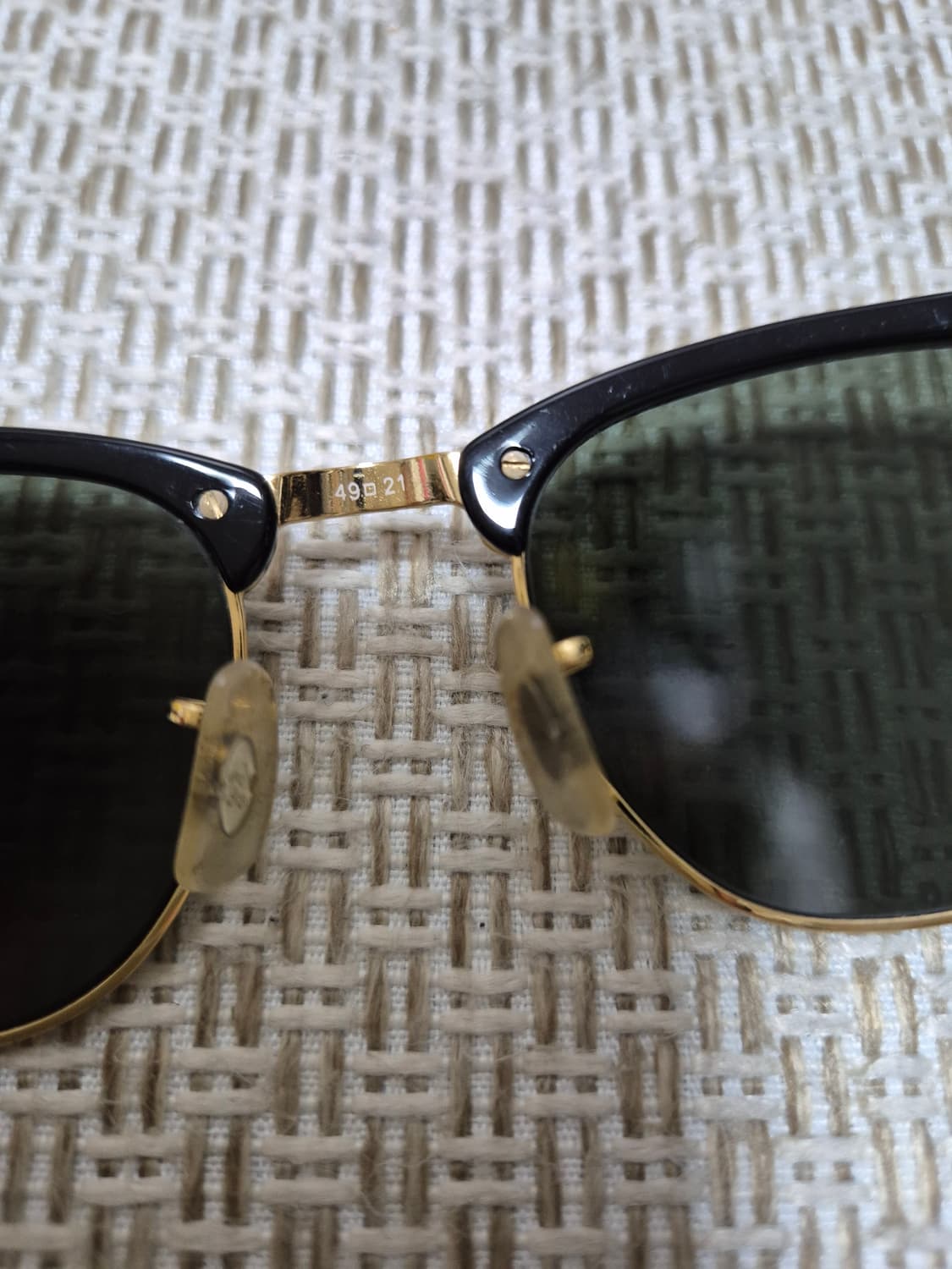 (정품) 레이벤 클럽마스터 블랙 선글라스 RB3016 (48) 레이밴 상품이미지5