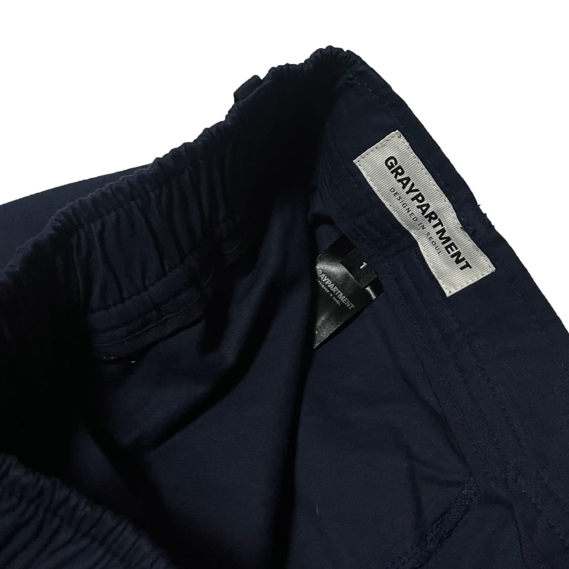 그레이파트먼트 네이비 버뮤다 팬츠 상품이미지5