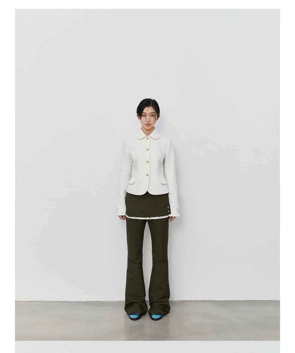 버뮬라 스커트 부츠컷 팬츠 상품이미지1