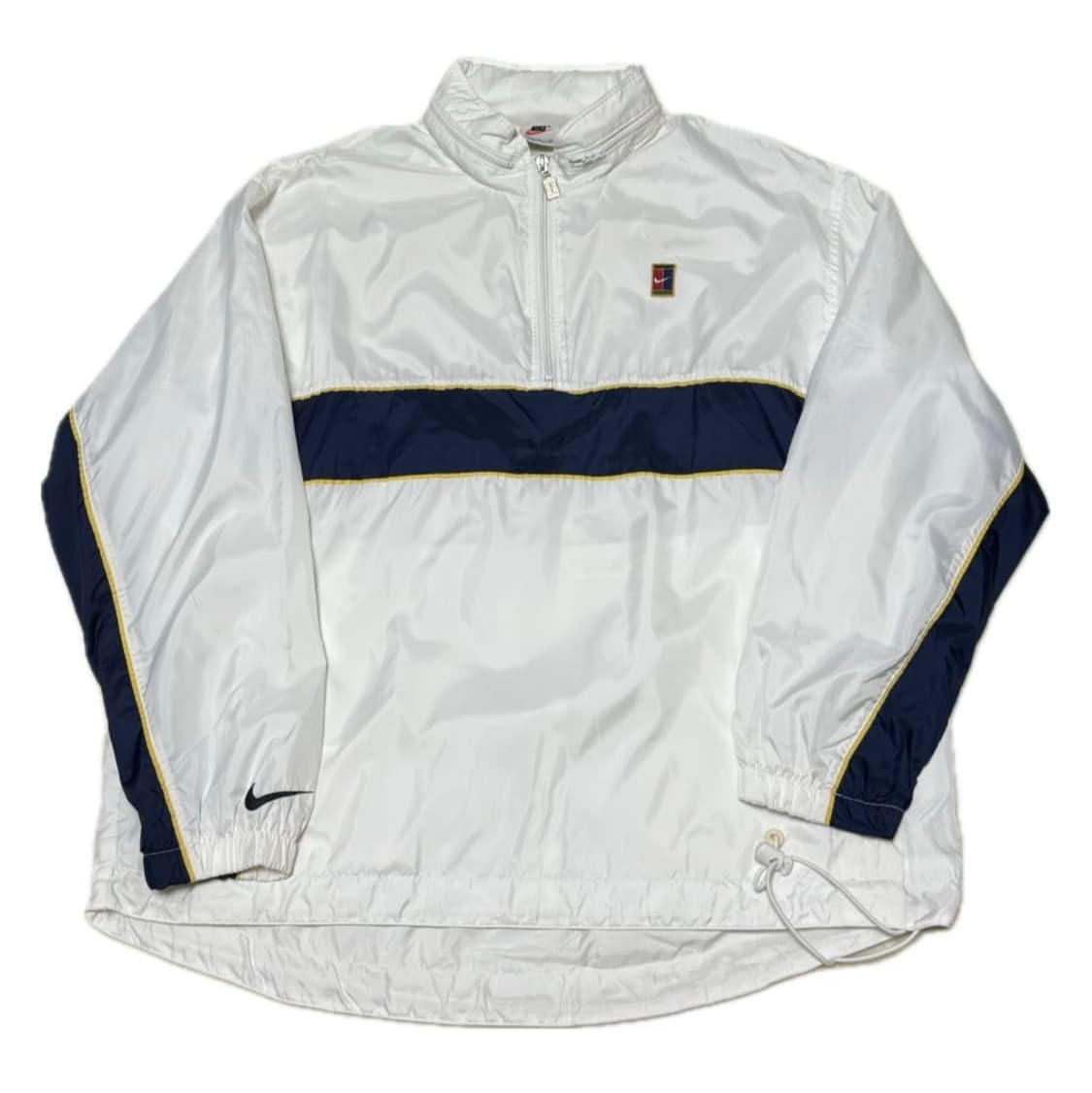 나이키 화이트네이비 반집업 웜업 아노락 상품이미지2