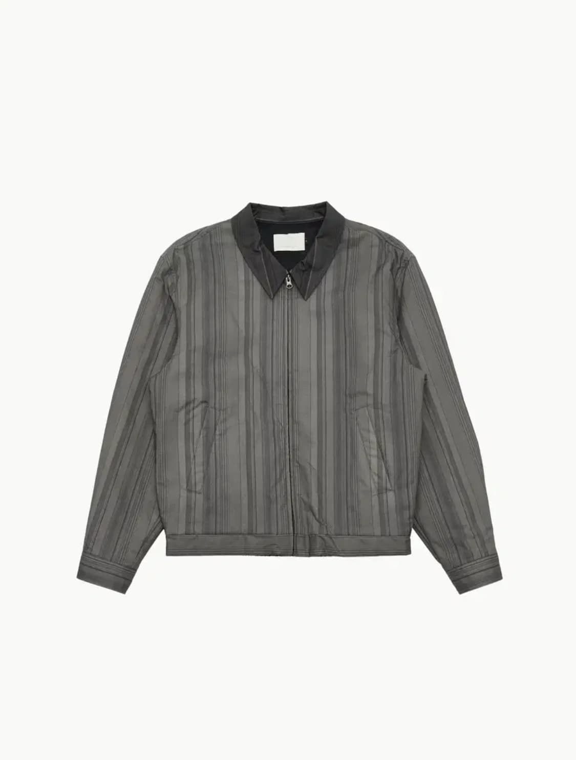 [L] 아모멘토 Amento 코튼 스트라이프 집업 자켓 팝니다 상품이미지3