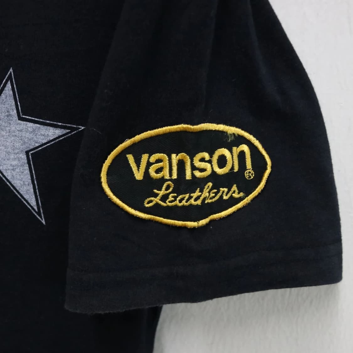 밴슨 레더 로고 반팔 티셔츠 55665 상품이미지7