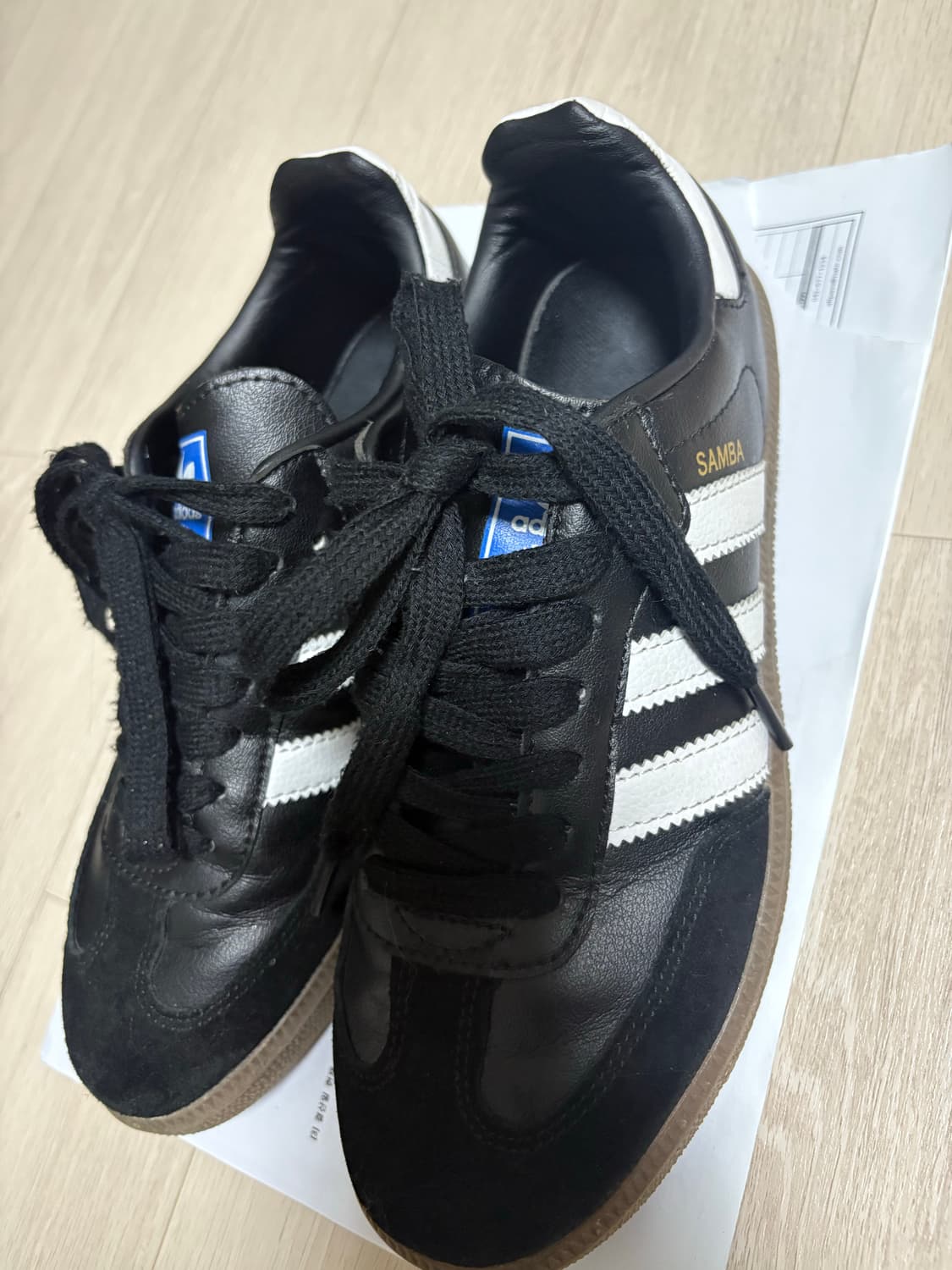 아디다스 삼바 블랙 운동화 상품이미지2