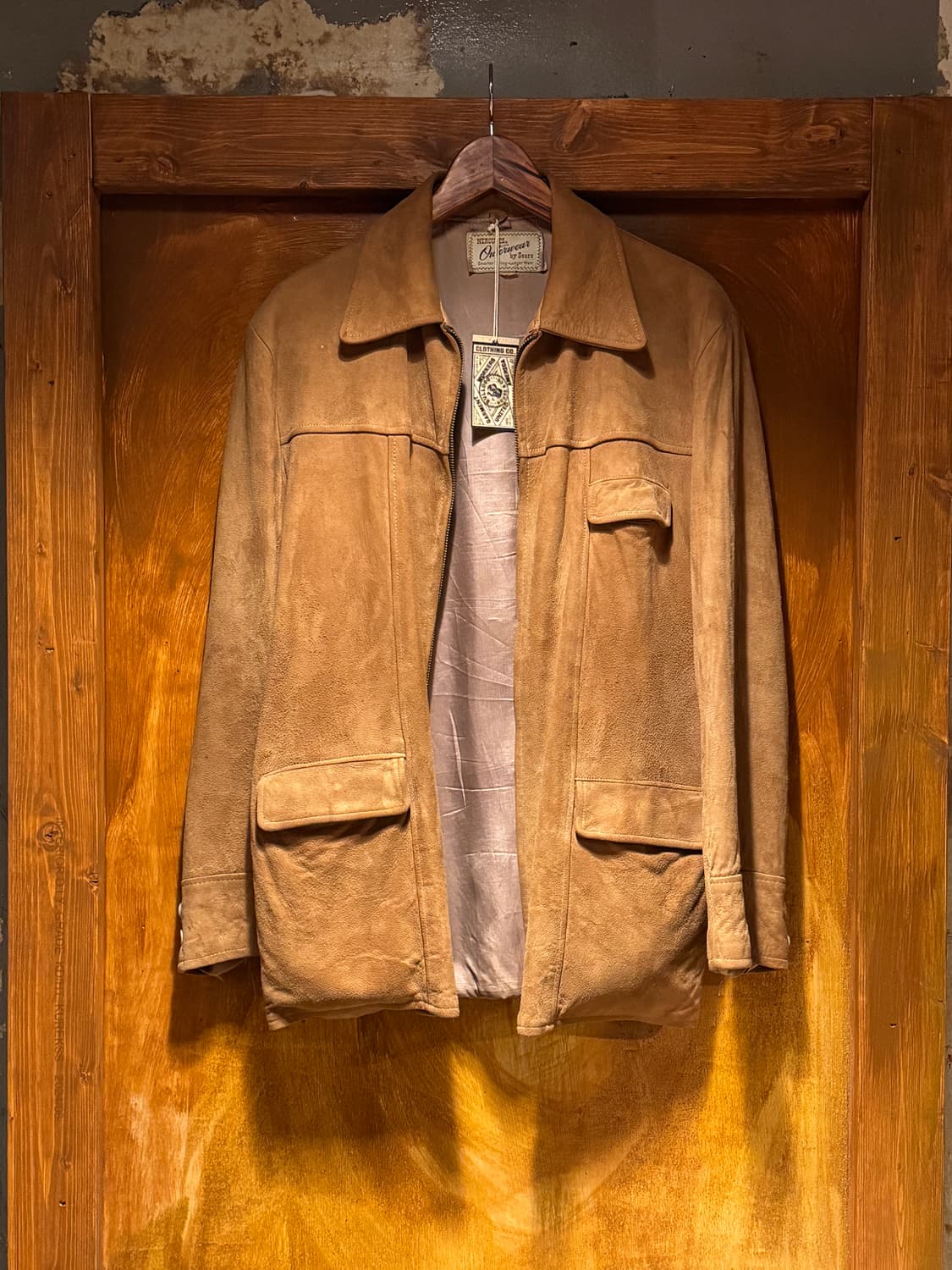 50s Hercules 사슴가죽 스웨이드 스포츠 자켓 (42) 상품이미지2