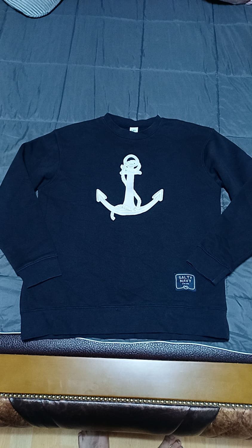 자라 기모맨투맨 110 가슴61 기장73 상품이미지1