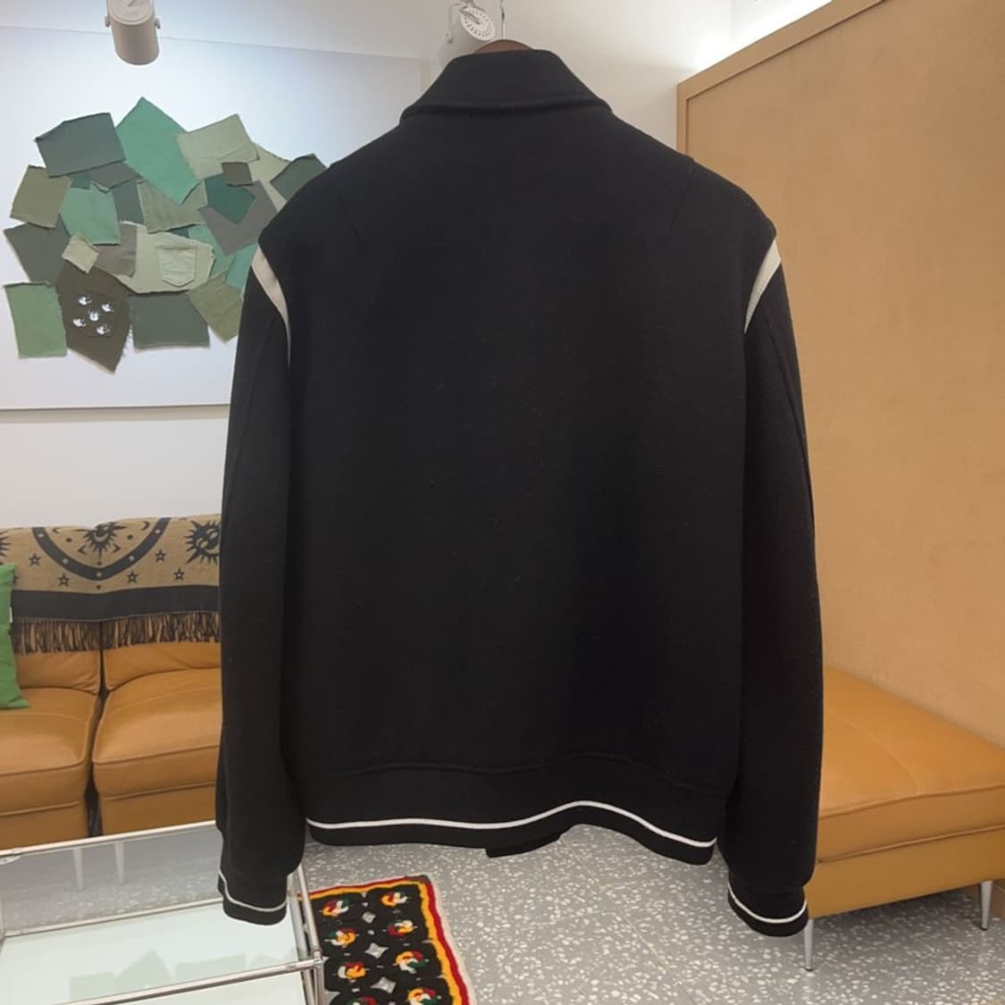 엘무드 컨템포러리 모던 바시티 자켓 48 C06878 상품이미지4