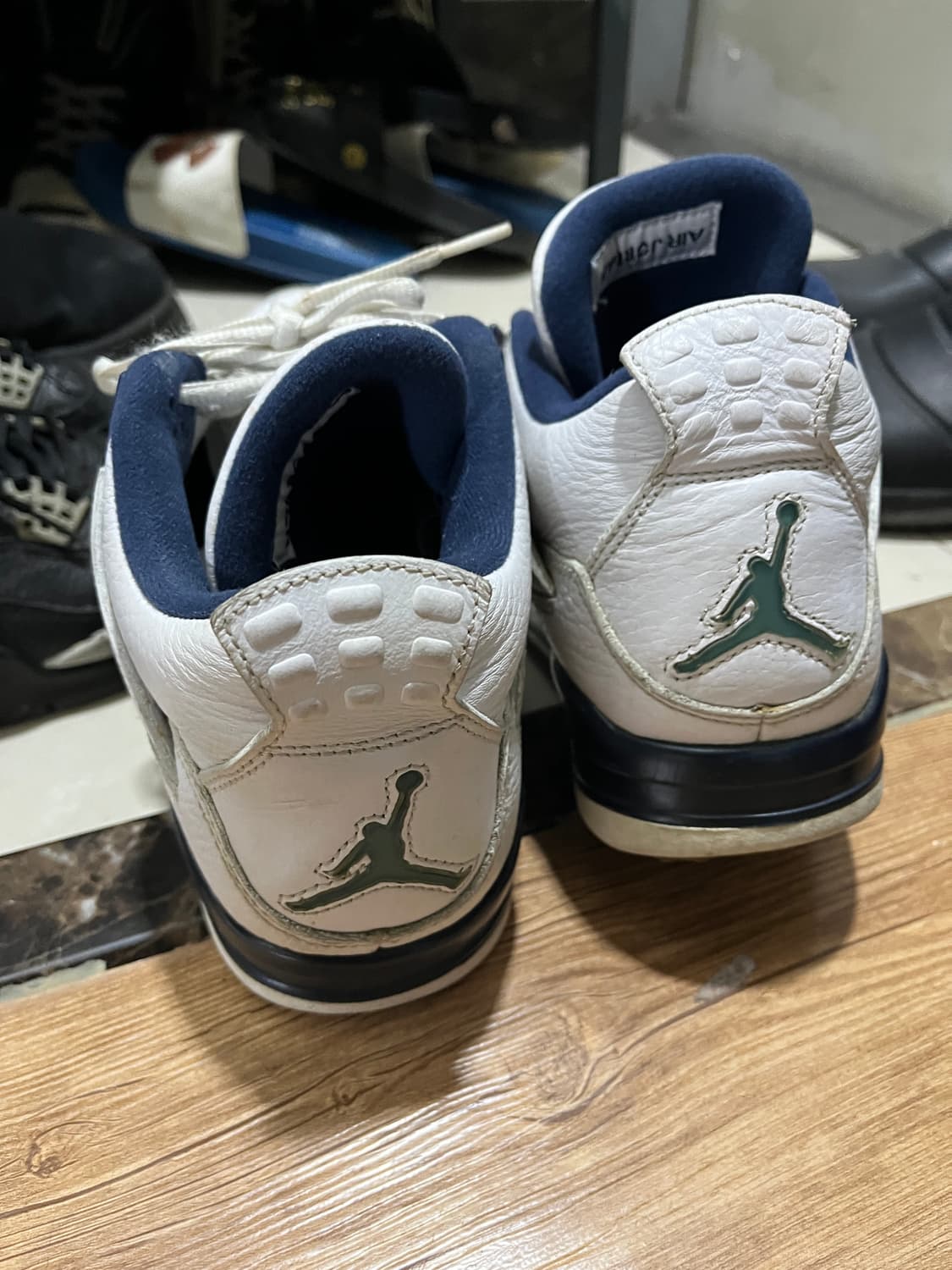 조던 4 레트로 콜롬비아 블루화이트 275 상품이미지2