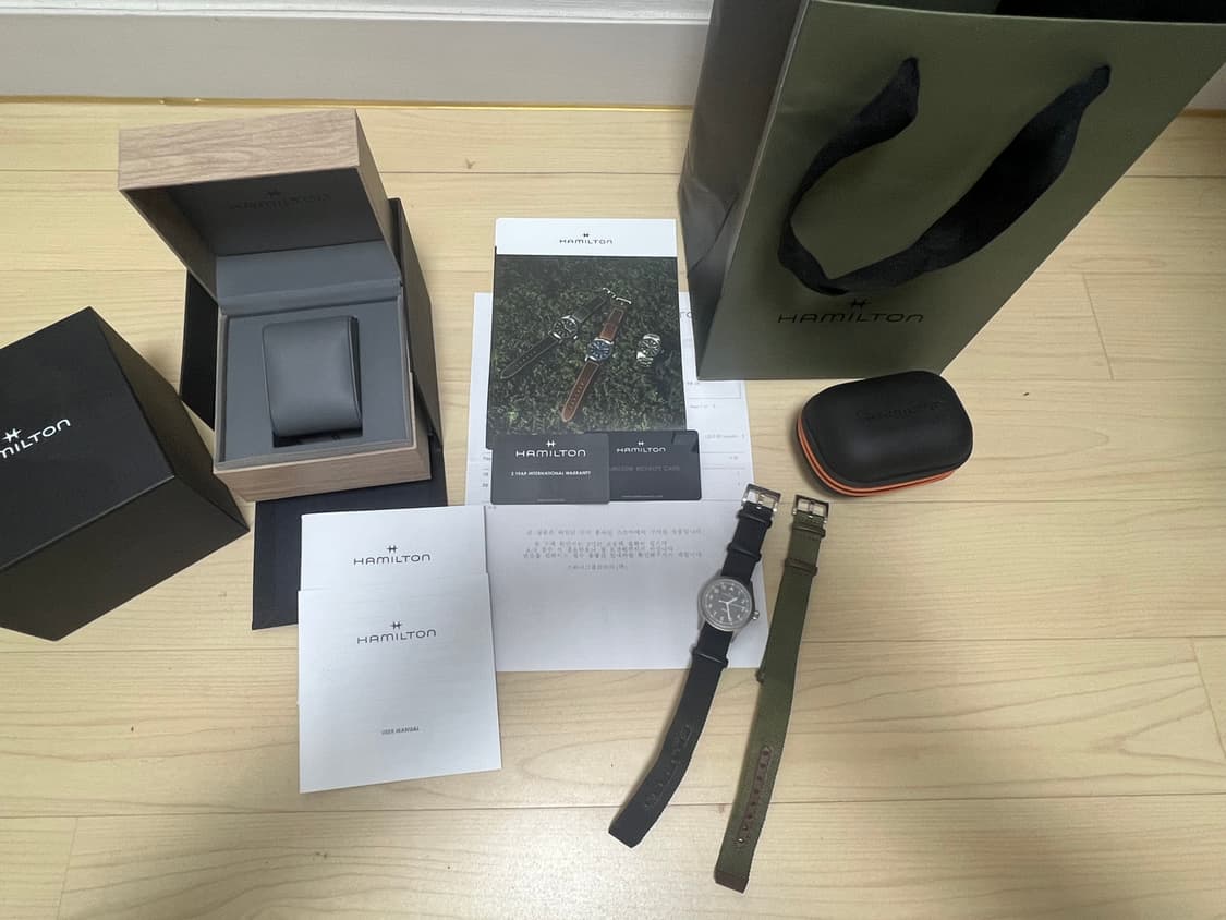 해밀턴 카키필드 38mm 쿼츠 상품이미지1