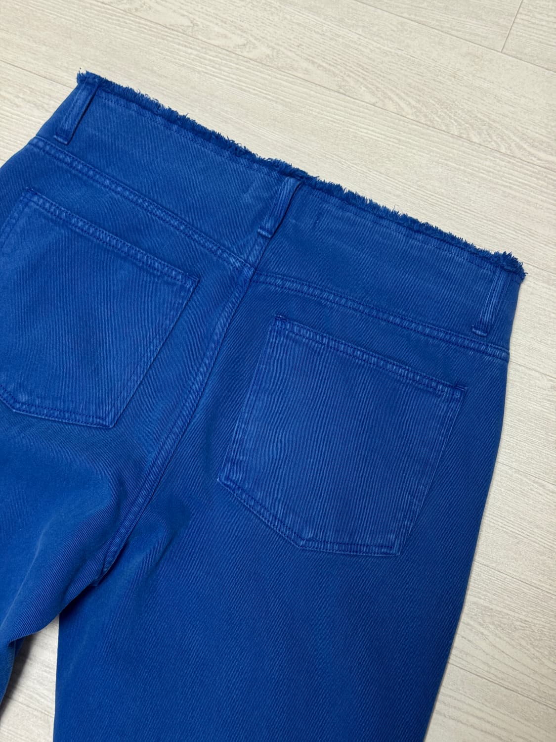 리젤서비스 컷오프 코발트 팬츠 1 상품이미지7