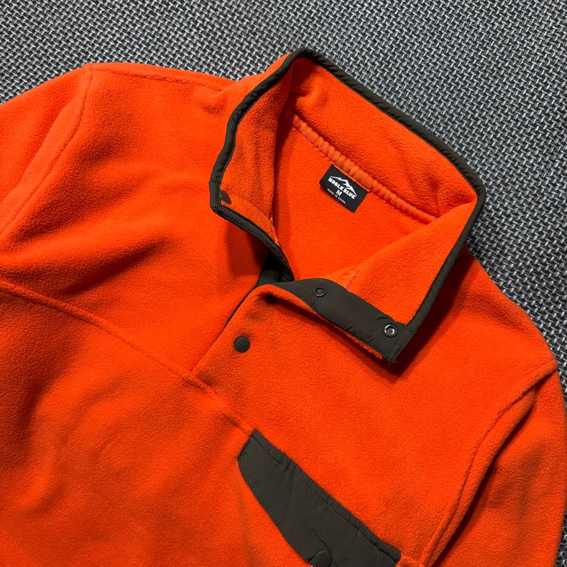 (새상품) 빈티지 아웃도어 플리스 스냅티 상품이미지3