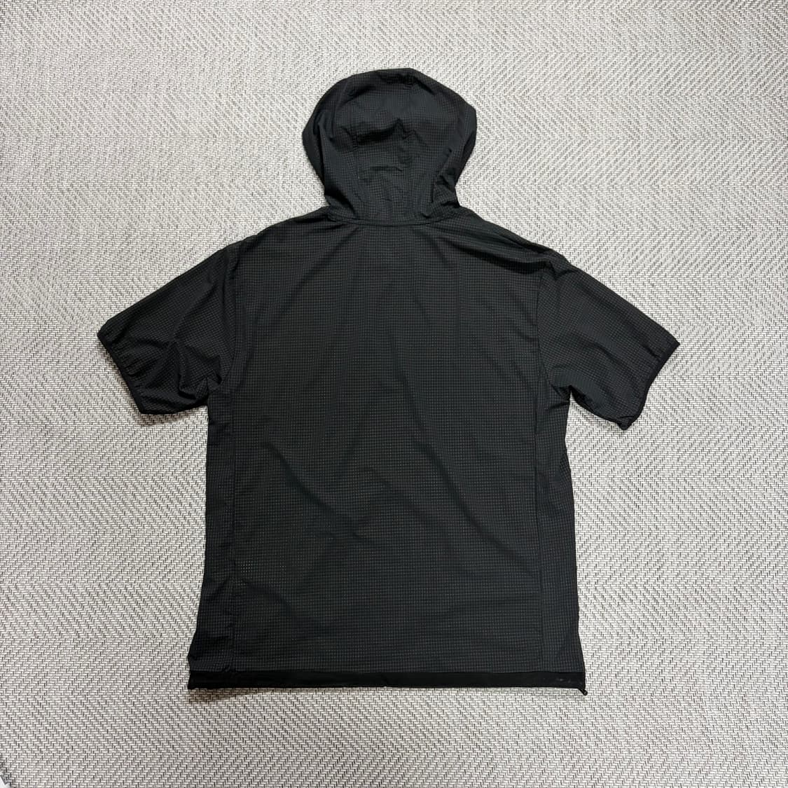 (100)코오롱 에어도트 블랙 후드티 상품이미지2