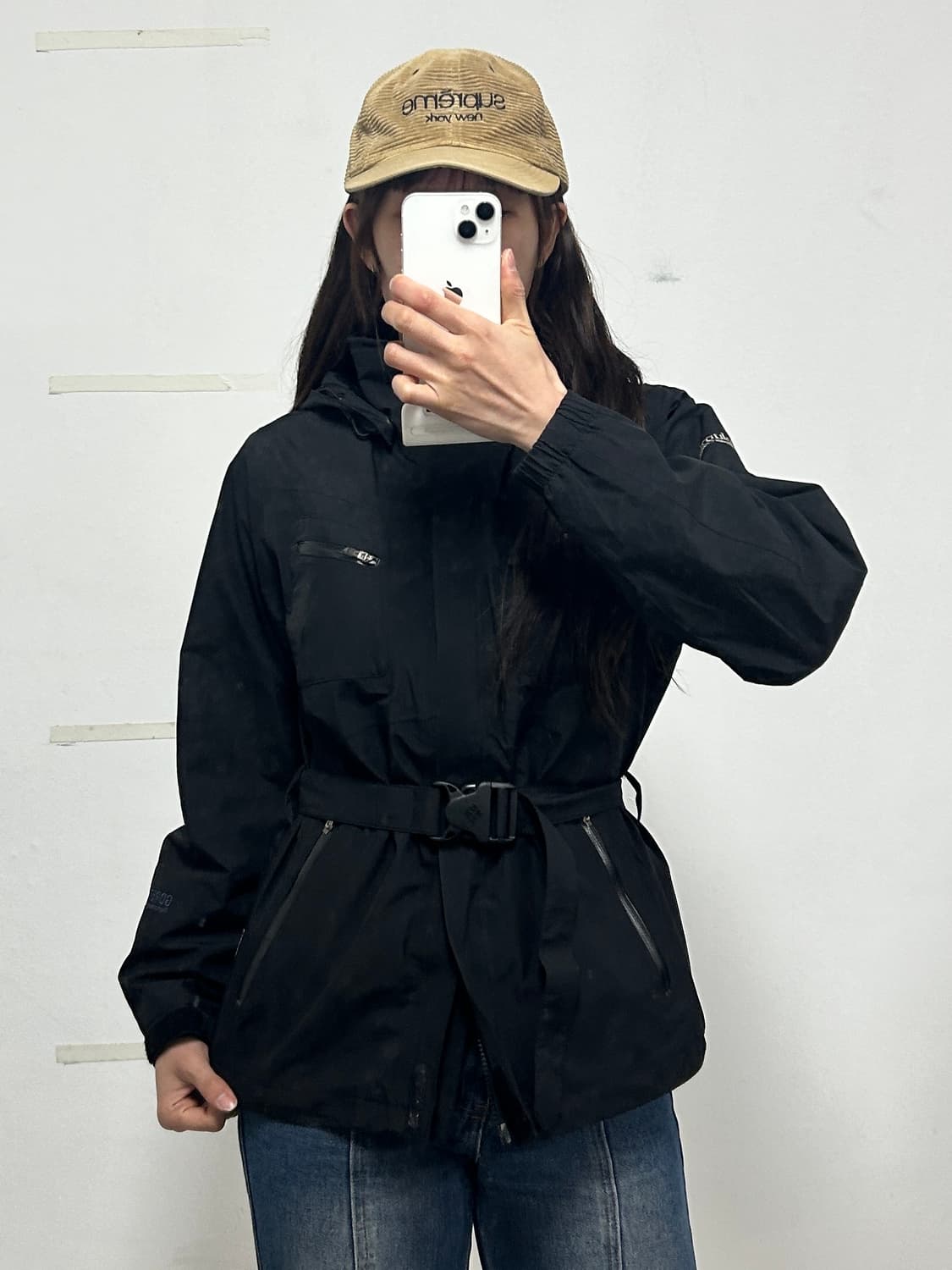 컬럼비아 고어텍스 벨티드 바람막이 자켓 상품이미지1