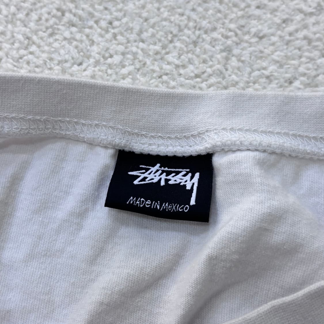 실측확인 빈티지 스몰로고 반팔 티셔츠 0305E 상품이미지3