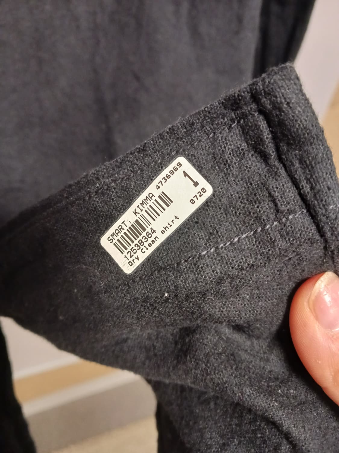 칼하트 블랙 워크셔츠 상품이미지6