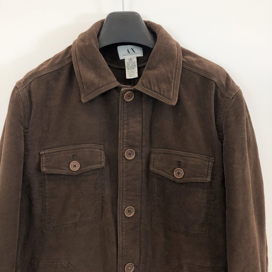 AX 아르마니익스체인지 벨루어자켓 M 상품이미지2