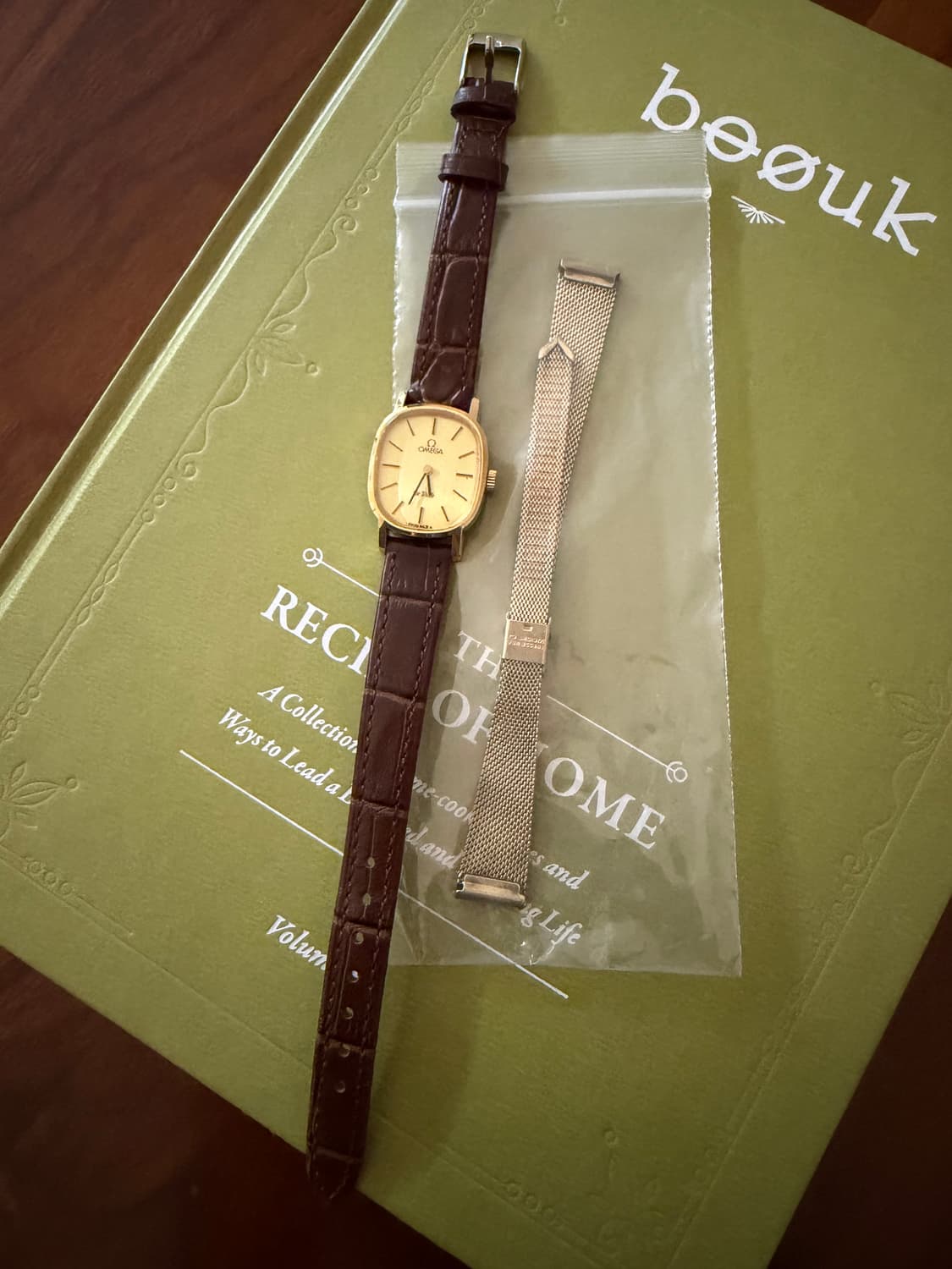 수동 드빌 여성용 가죽시계 상품이미지1