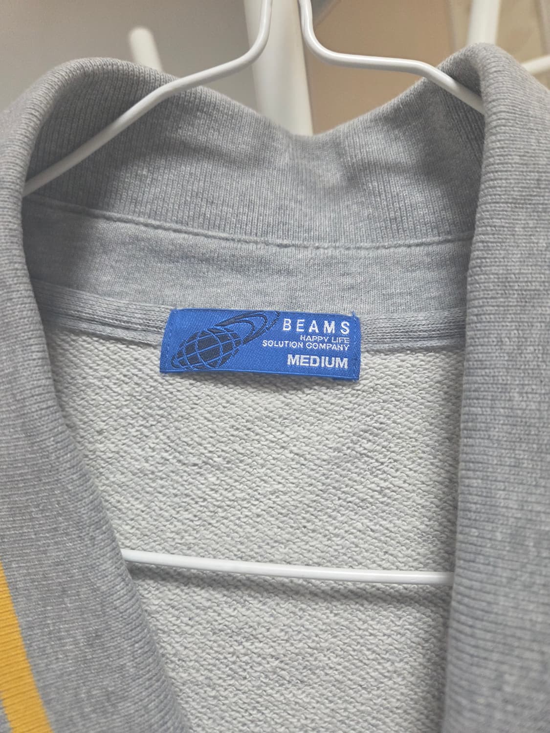 Beams 스웻가디건 그레이 상품이미지4