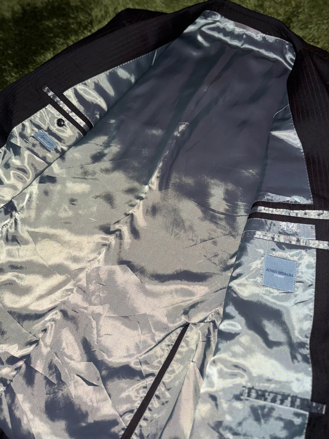 Junko Shimada 시마다 준코 옴므 스트라이프 블레이저 자켓 상품이미지4