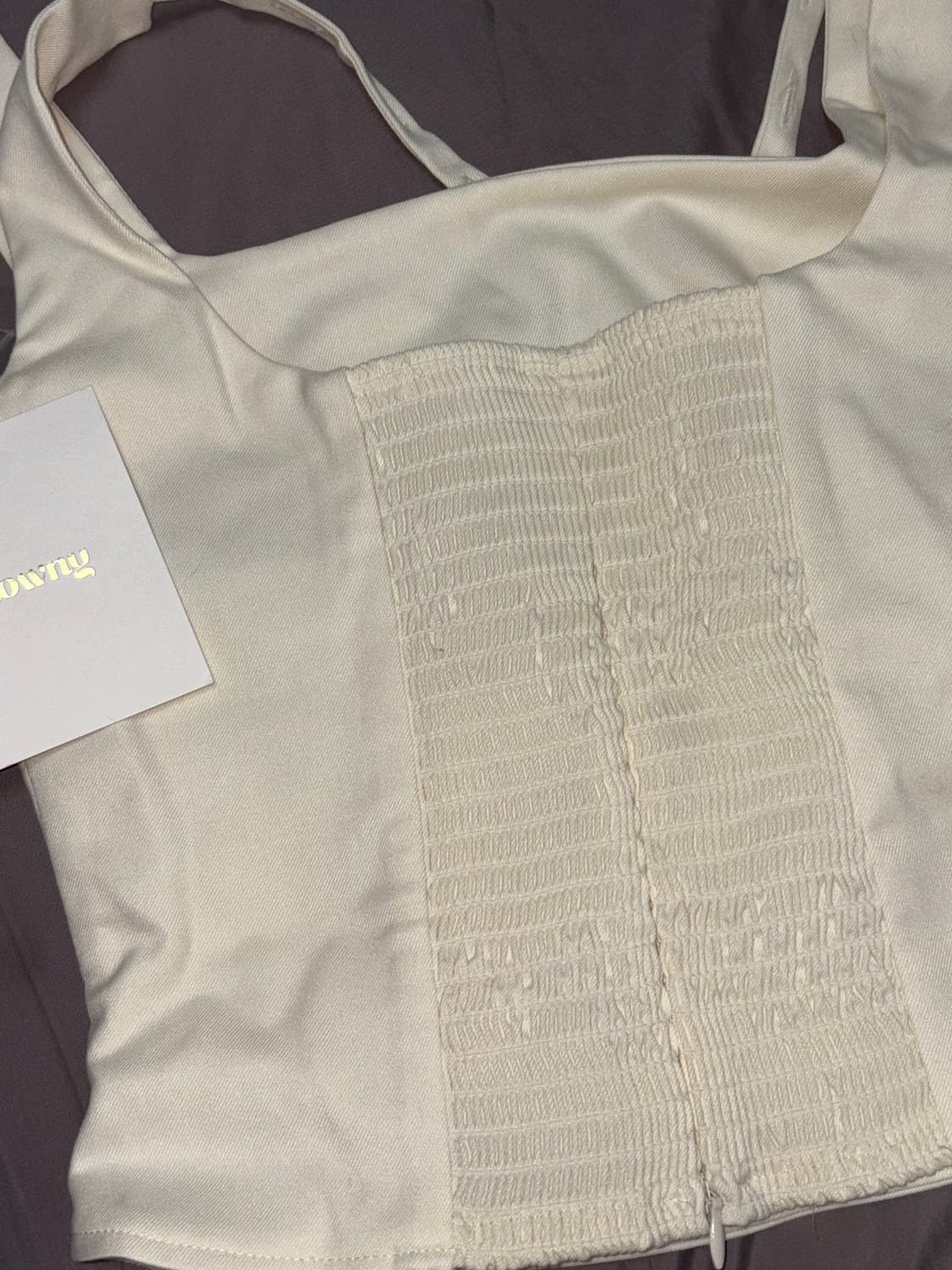 글로니 iris city top(ivory) 상품이미지1