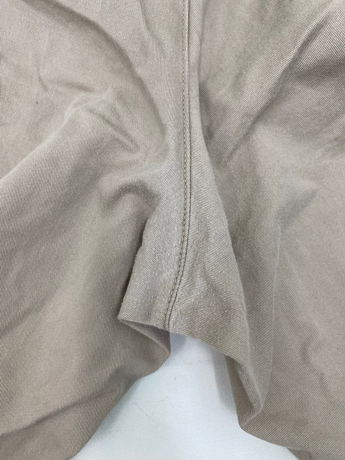 유니클로 베이지 밴딩 면바지 3XL 상품이미지3